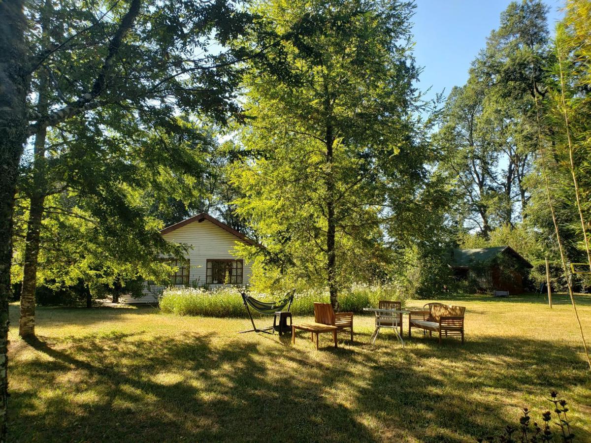 La Casa Del Arbol Villarrica Cabanas-Piscina-Tinajas מראה חיצוני תמונה